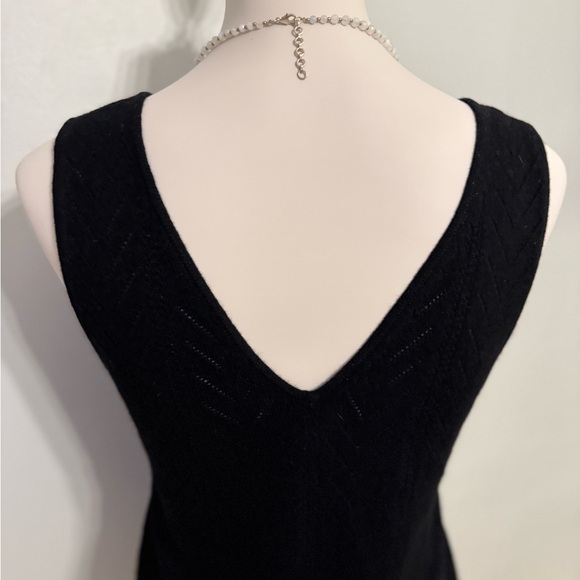 💎Naked Cashmere ALEXIA POINTELLE V-NECK TANK! NEW WITHOUT TAGS! STUNNING! SOFT!! - Picture 11 of 13